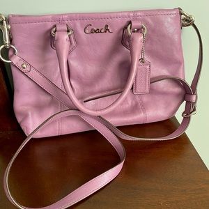Coach Ashley Mini Tote - lilac